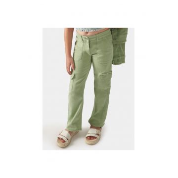 Pantaloni copii -  854737 - Verde - Bumbac