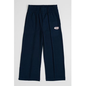 Pantaloni cu croiala ampla cu talie elastica