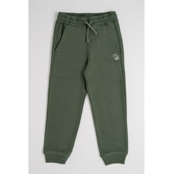 Pantaloni de trening cu talie elastica si ajustabila