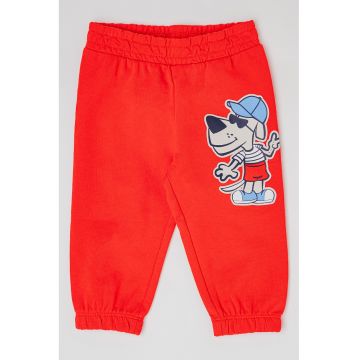 Pantaloni de trening din bumbac cu imprimeu grafic