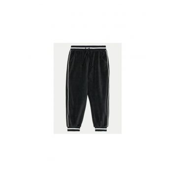 Pantaloni fete -  304279812 - Bumbac/Poliester - Negru
