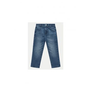 Pantaloni fete -  304279928 - Bumbac - Albastru