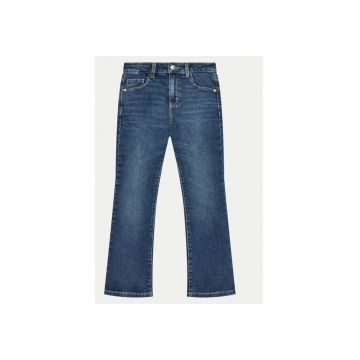 Pantaloni fete -  304279935 - Bumbac - Albastru