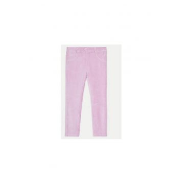 Pantaloni fete -  304279973 - Bumbac/Poliester - Violet