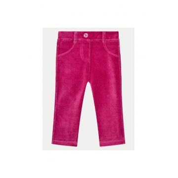 Pantaloni fete -  304279997 - Bumbac/Poliester - Roz