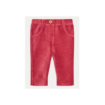 Pantaloni fete -  304292170 - Bumbac/Poliester - Roz