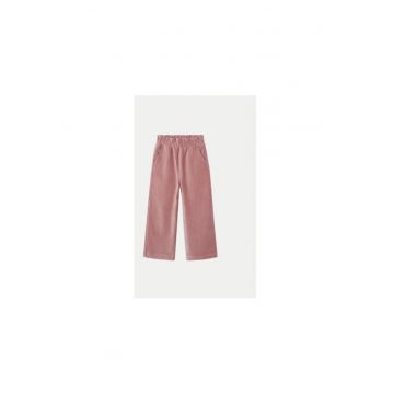 Pantaloni fete -  304326349 - Bumbac/Poliester - Roz