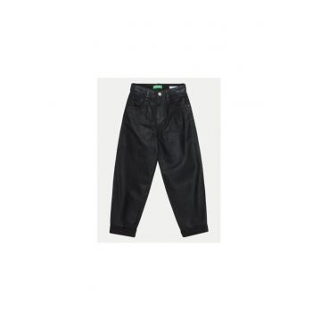 Pantaloni fete -  304521690 - Bumbac - Negru