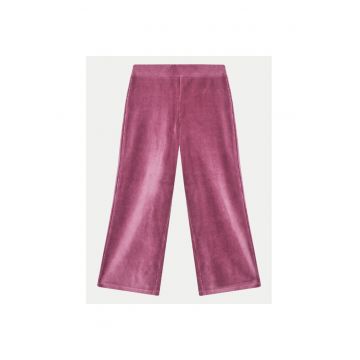 Pantaloni fete -  304521737 - Bumbac/Poliester - Violet