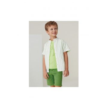 Pantaloni lungi -  302028177 - Bumbac - Elastan - Verde