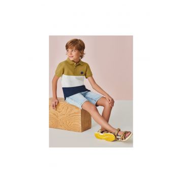 Pantaloni lungi -  302031580 - Bumbac - Albastru