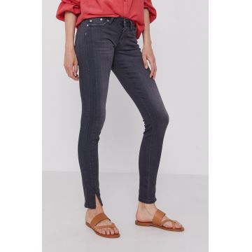 Pepe Jeans Jeans Pixie Twist femei, medium waist