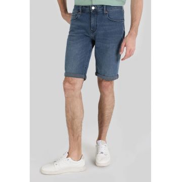 Bermude din denim cu 5 buzunare