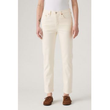 Blugi crop cu croiala dreapta 501®