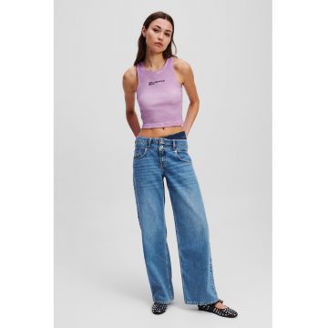 Blugi relaxed-fit din bumbac organic