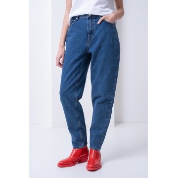 Blugi uni mom fit
