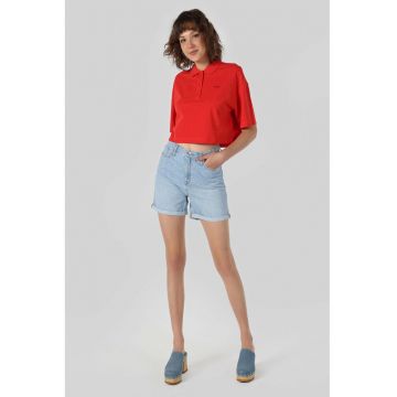 Pantaloi scurti uni din denim