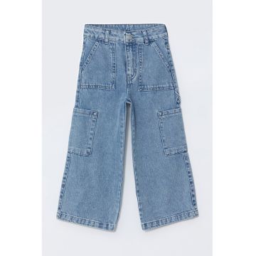 Pantaloni ampli de denim
