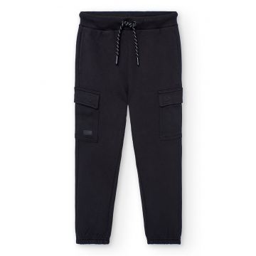 Pantaloni cargo cu snur in talie