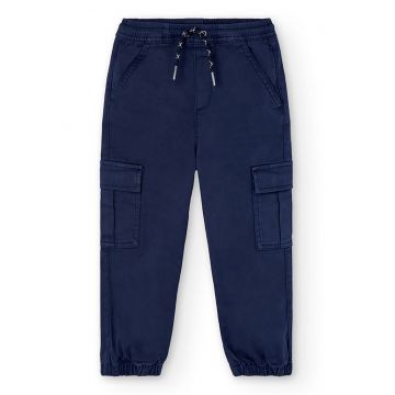 Pantaloni cargo cu snur in talie