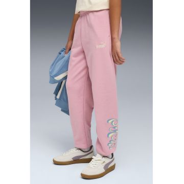 Pantaloni de trening cu imprimeu logo