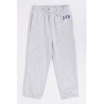 Pantaloni de trening cu snur si logo