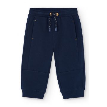 Pantaloni de trening cu snur si talie inalta