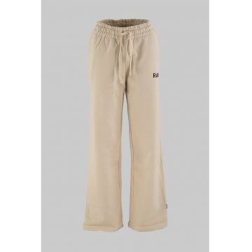 Pantaloni de trening de bumbac cu snur