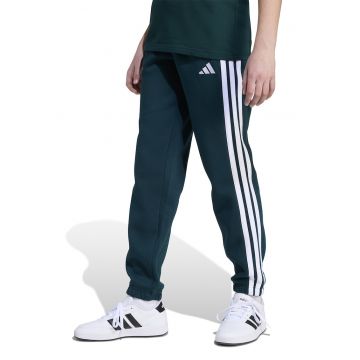 Pantaloni de trening regular fit cu benzi logo contrastante