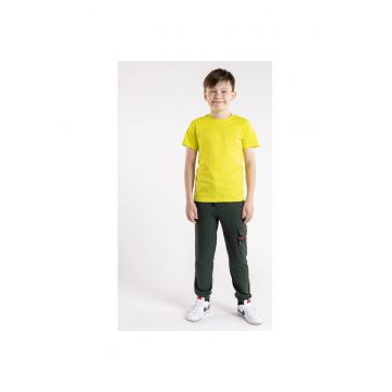 Pantaloni lungi din bumbac pentru baieti