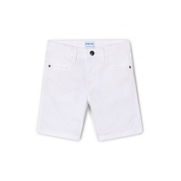 Pantaloni scurti baieti  204 46 - Bumbac - Alb