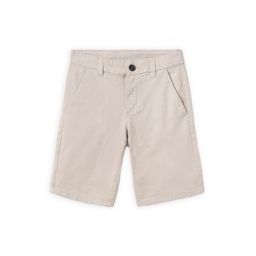 Pantaloni scurti baieti  242 - Bumbac - Bej