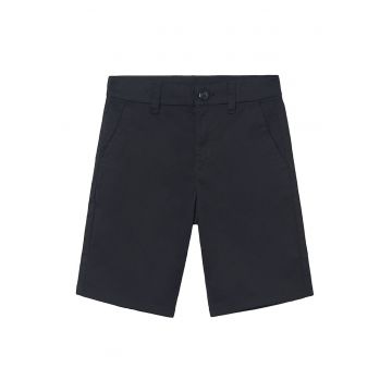 Pantaloni scurti baieti  242 - Bumbac - Negru