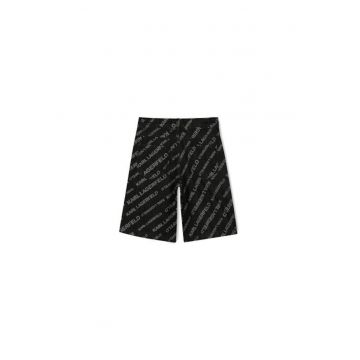 Pantaloni scurti din denim baieti  Z30415 Z20 - Bumbac - 16 ani - Negru