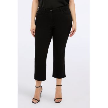 Blugi capri cu design 5 buzunare