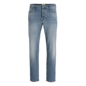 Blugi conici cu aspect decolorat