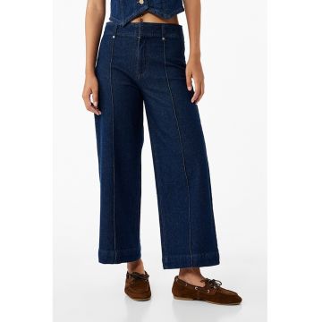 Blugi drepti crop