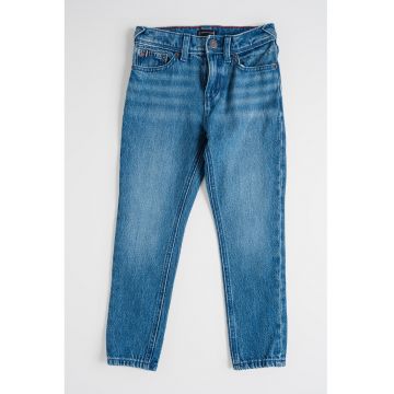 Blugi regular fit cu 5 buzunare