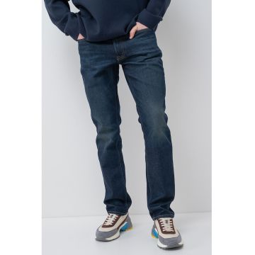 Blugi regular fit cu talie joasa