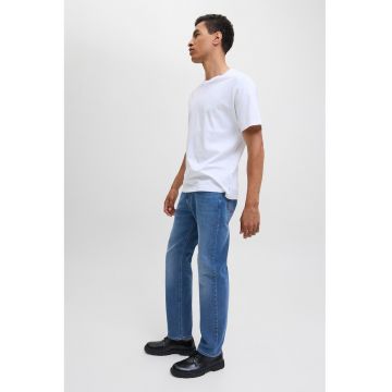 Blugi regular fit cu talie medie