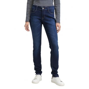 Blugi regular fit cu talie medie