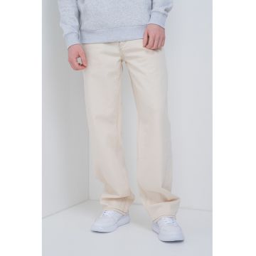 Blugi relaxed fit cu talie medie
