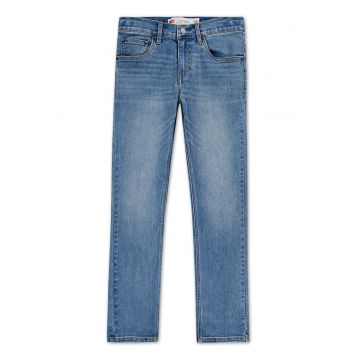 Blugi slim fit cu aspect decolorat 511