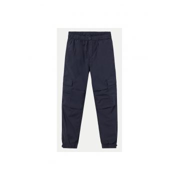 Pantaloni copii -  6529 70 - bumbac/elastan - bleumarin