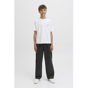 Pantaloni de bumbac cu croiala lejera
