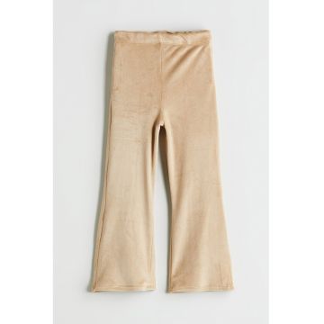 Pantaloni de catifea cu talie elastica