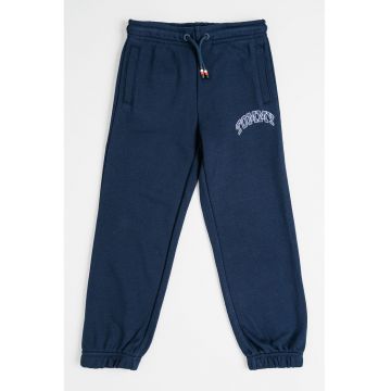 Pantaloni de trening cu imprimeu logo