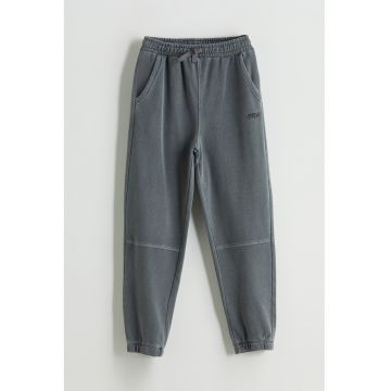 Pantaloni de trening cu talie elastica cu snur