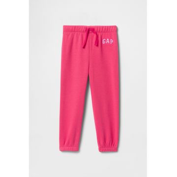 Pantaloni de trening din amestec de bumbac relaxed fit cu logo