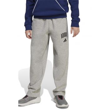 Pantaloni de trening drepti cu logo